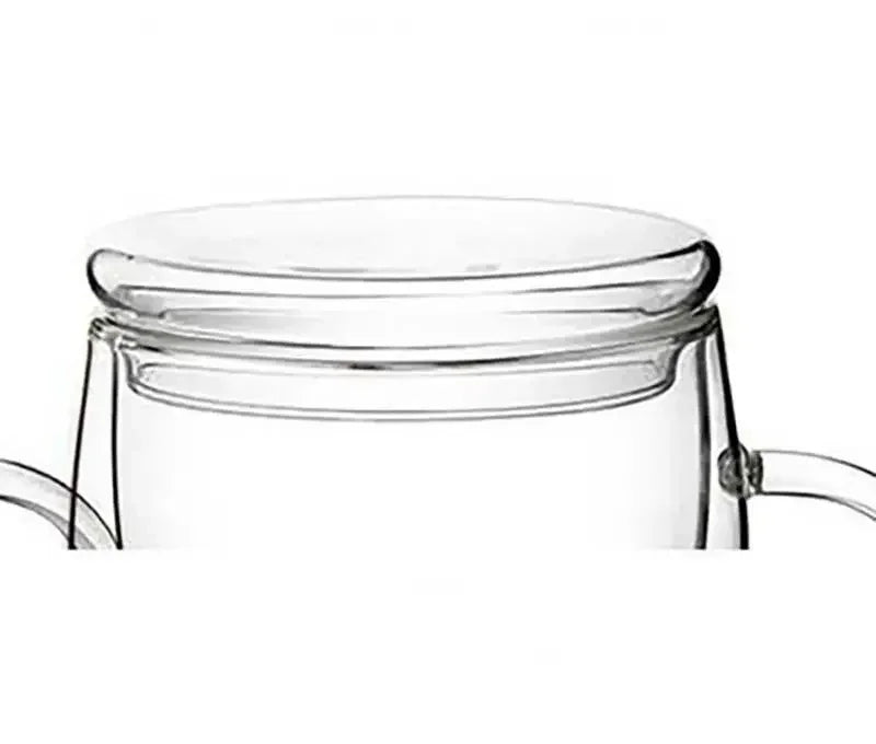 Caneca de Vidro Duplo com Tampa - Elegância e Versatilidade