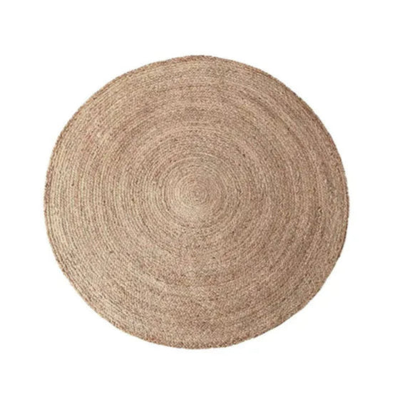 Mão-Tecido Tapetes Redondos Bulrush, 100% Natural Planta Grama Tapete De Rattan, Tapetes De Hotel, Sala De Estar e Quarto