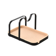 Suporte Elegante para Tampas e Utensílios de Cozinha