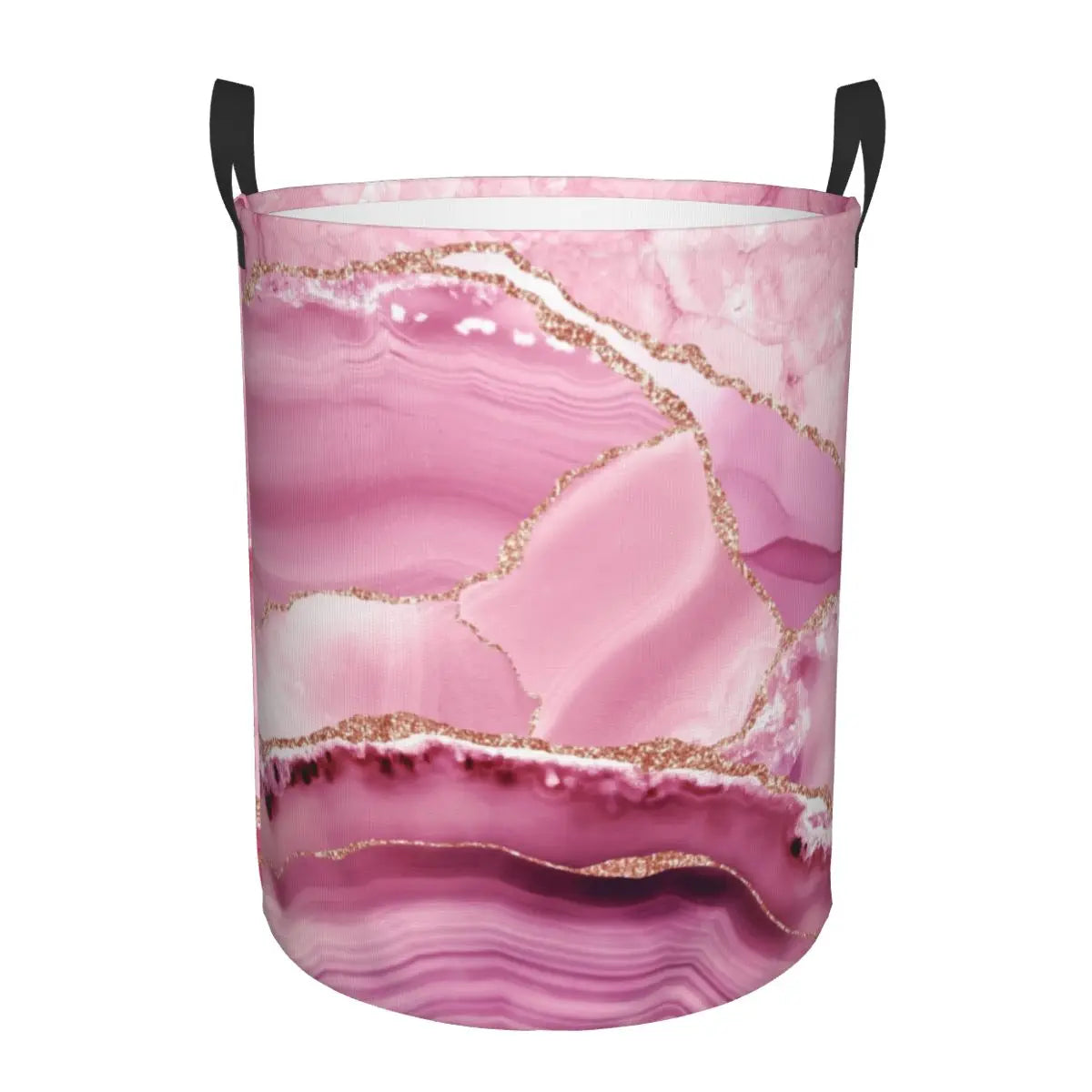 Cesto Dobrável de Roupa Glamour Colorido