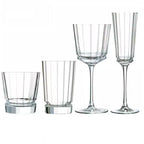 Taças e Copos de Cristal Listrado - Individual