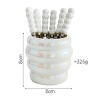 Conjunto Garfos para Frutas com Suporte de Cerâmica - 6pcs
