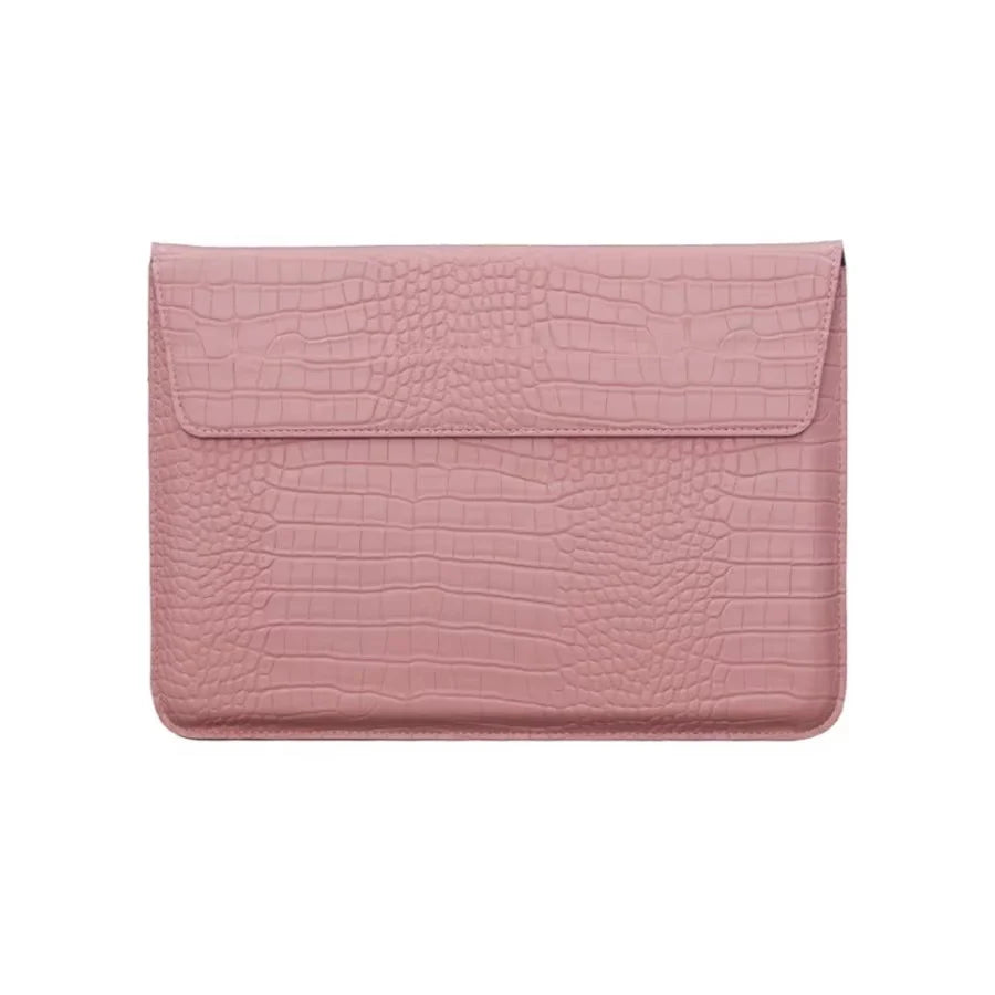 Case para MacBook em Couro Tipo Envelope para MacBook Air e MacBook Pro