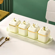 Conjunto Porta Temperos Luxo - 3 ou 4pcs