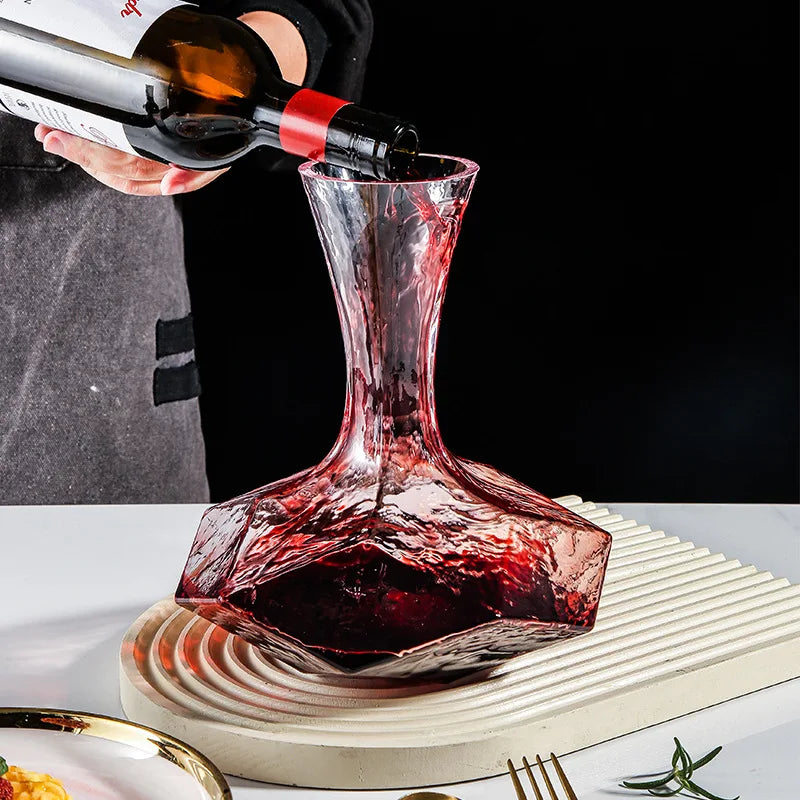 Decanter Geométrico de Vidro - 1350ml