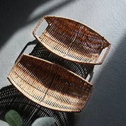 Cesta de Armazenamento em Rattan
