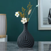 Vaso Black em Porcelana