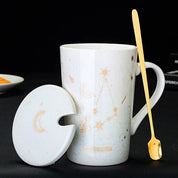 Caneca Constelações Signo em Porcelana - 420ml
