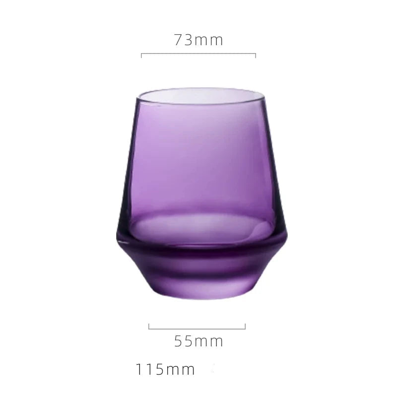 Taças e Copos de Cristal Lilás - Individual