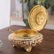 Açucareiro Gold em Metal