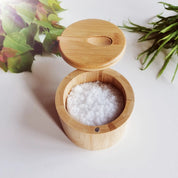 Porta Especiarias em Bambu com Tampa Magnética