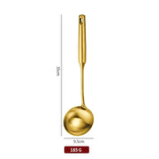 Conjunto De Utensílios De Cozinha Em Aço Inoxidável, Colher De Cozinha, Colher, Acessórios Para Casa, Ferramentas De Cozinha, Luxo, 7Pcs