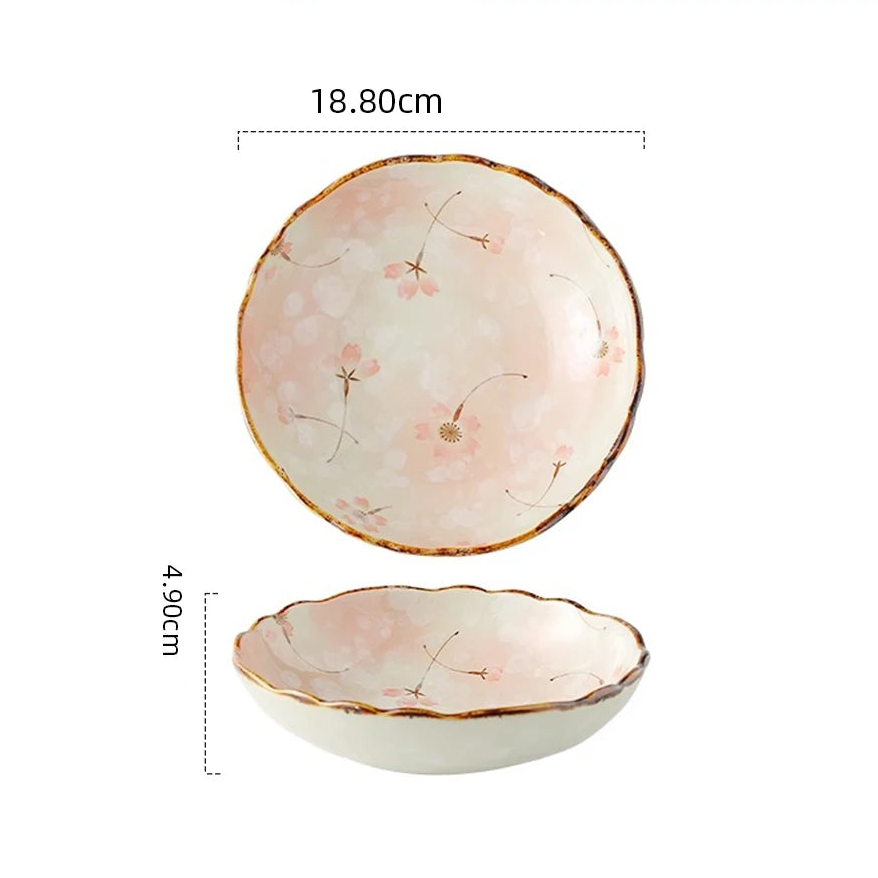 Tigela de Cerâmica com Alça para Sopas, Massas e Saladas Gourmet