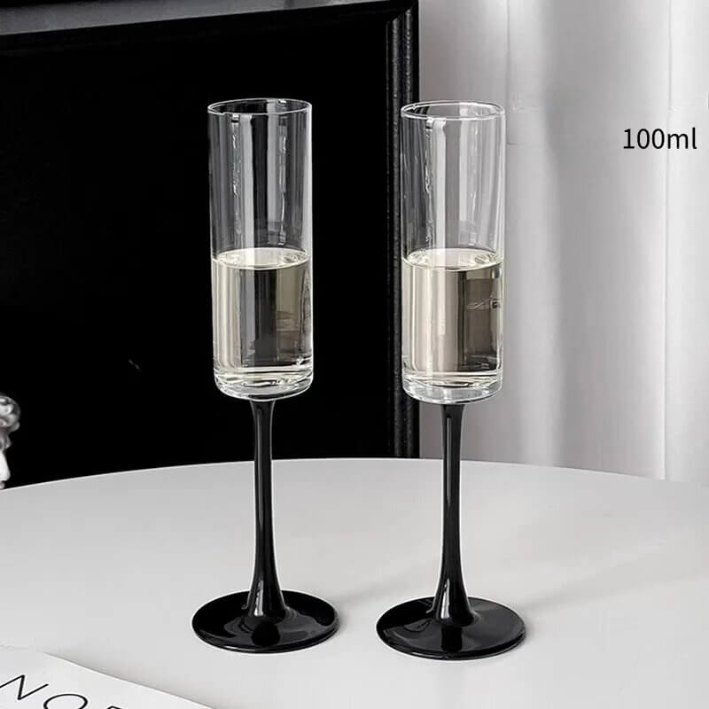 Kit Taças Black - 2 Peças