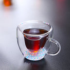 Caneca Heart de Vidro