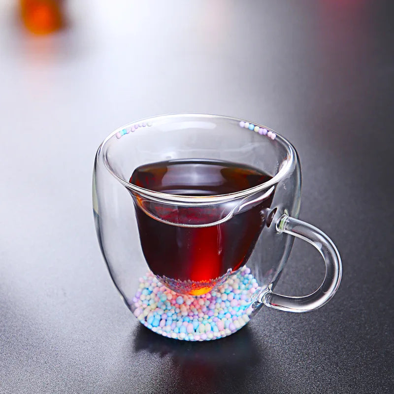 Caneca Heart de Vidro