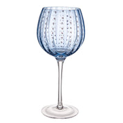 Taça de Cristal Colorida Design Pontilhado - 450ml