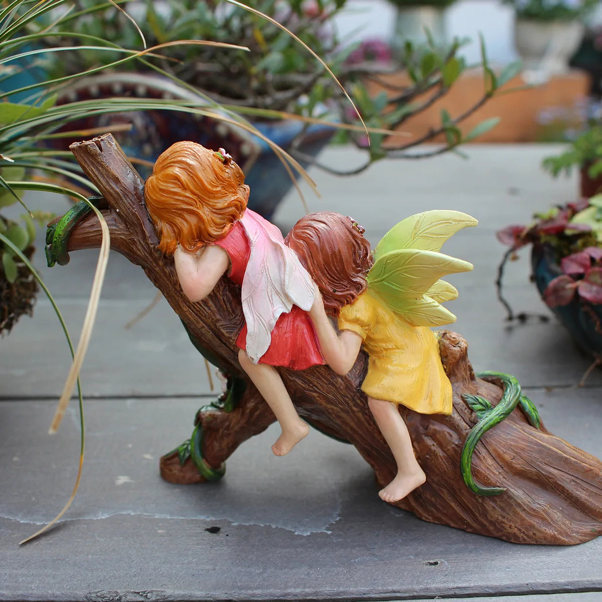 Ornamento Fadas para Jardim