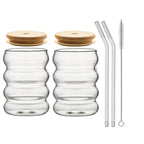 Copo Sanfonado de Vidro 350ml