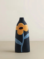 Desktop Vaso De Flor De Cerâmica, Arranjo De Flores, Sala De Estar Criativa, Decoração De Casa, Morandi Pintado Dispositivo