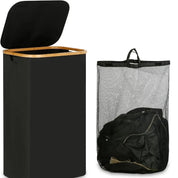 Cesto de Roupa Suja 100L com Sacola Removível