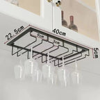 Suporte para Taças de Vinho em Metal para Armário Design Contemporâneo