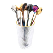 Kit Colheres de Aço Inox com Cabo Longo - 10pcs