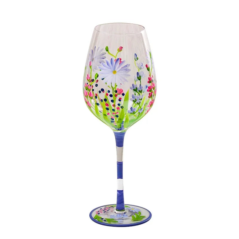 Linha Taças Pintada a Mão 4 Modelos