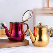Jarro Elegante de Aço Inoxidável 500ml para Temperos