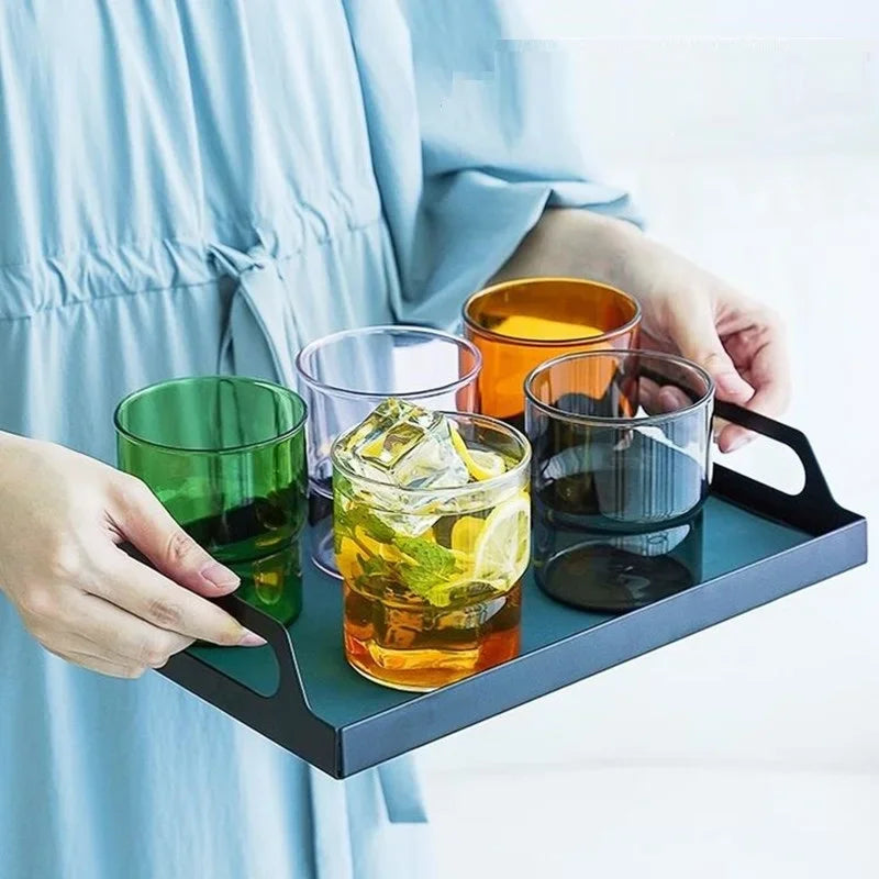 Copo de Vidro Colorido - 300ml ou 380ml