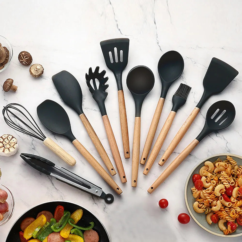 Jogo Utensílios de Cozinha 11 Pcs
