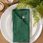 Guardanapos de Algodão Feitos à Mão 32x32cm - Conjunto de 10pcs