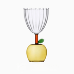 Taça de Vinho Frutas Elegante - Vidro Exclusivo 280ml