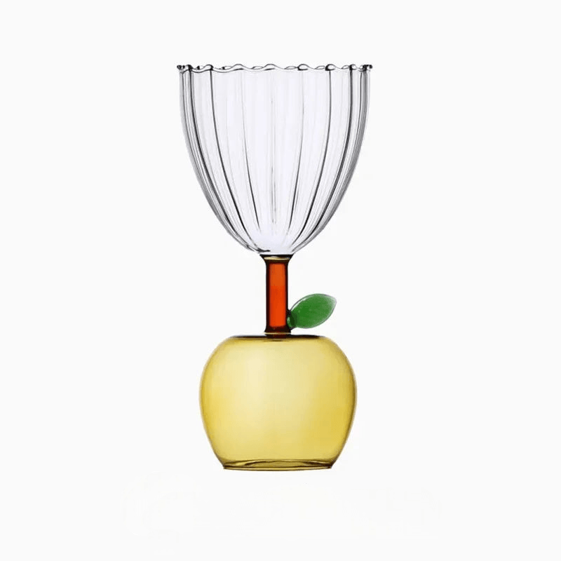 Taça de Vinho Frutas Elegante - Vidro Exclusivo 280ml