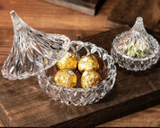 Pote Stand Decorativo de Vidro