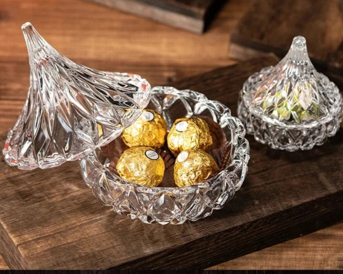 Pote Stand Decorativo de Vidro