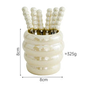 Conjunto Garfos para Frutas com Suporte de Cerâmica - 6pcs