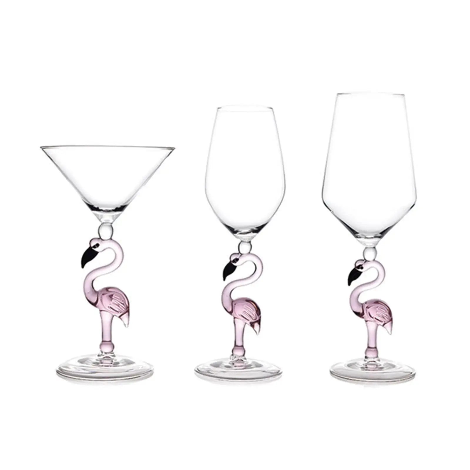 Linha Taças Flamingo 3 Tamanhos