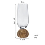 Taças Criativas Gold 3 Tamanhos