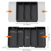 Organizador Expansível para Utensílios de Gaveta