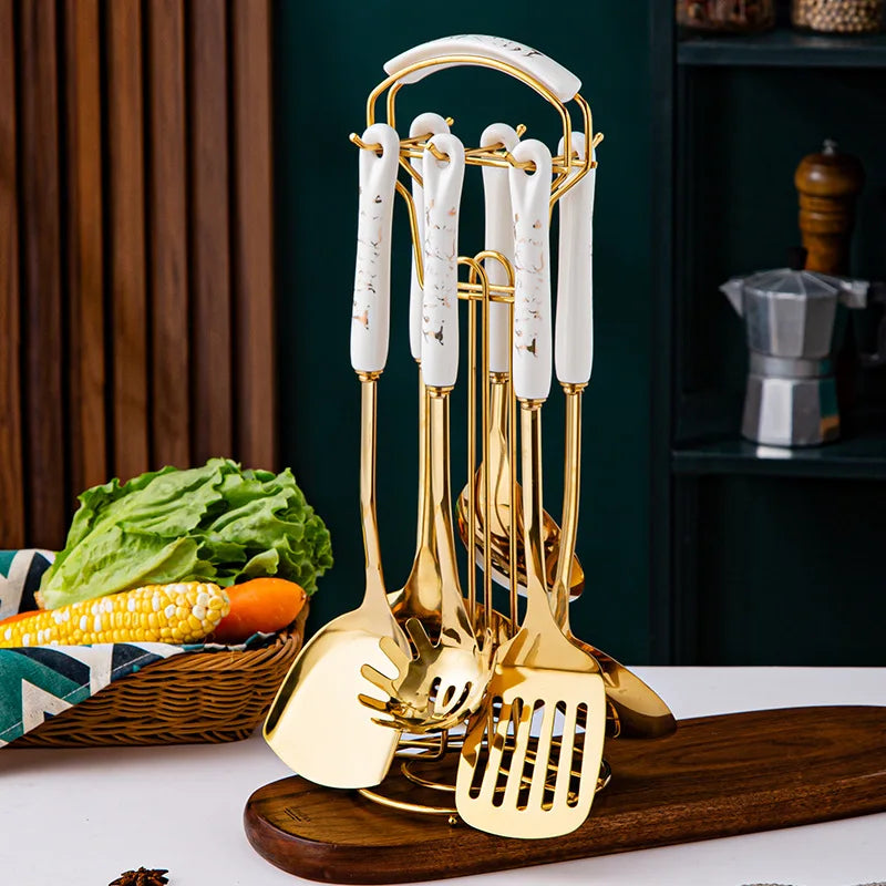 Kit Utensílios de Cozinha 7 Peças