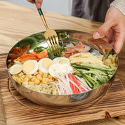 Saladeira Prata em Aço Inox