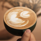 Xícara de Cappuccino em Cerâmica com Relevo Artesanal - 240ml
