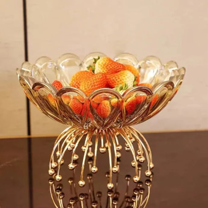Fruteira Luxo de Vidro