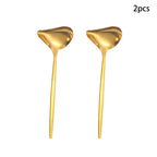 Conjunto de talheres públicos de aço inoxidável, 12 peças, escorredor, concha de sopa, bolo, pá, colher de óleo, adequado para hotel, restaurante, festa, buffet