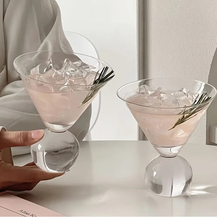 Taça de Vidro para Martini 260ml - Design Clássico e Sofisticado