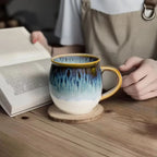 Caneca Cerâmica Retrô - 520ml