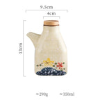 Garrafa Vintage de Cerâmica para Temperos - 350ml