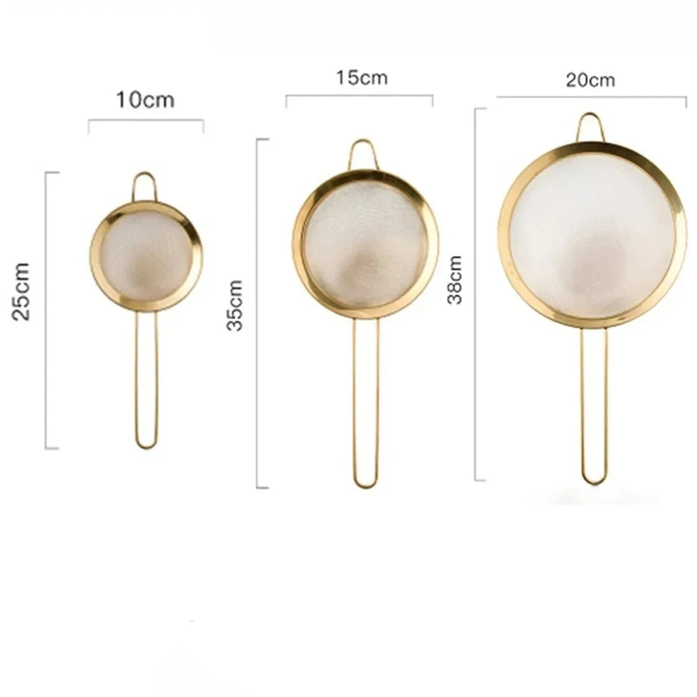 Kit Peneiras Gold 3 Tamanhos