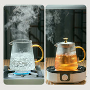 Bule de Vidro Borosilicato para Chá